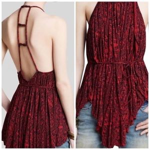 Free People Double Dutch strappy tank size small